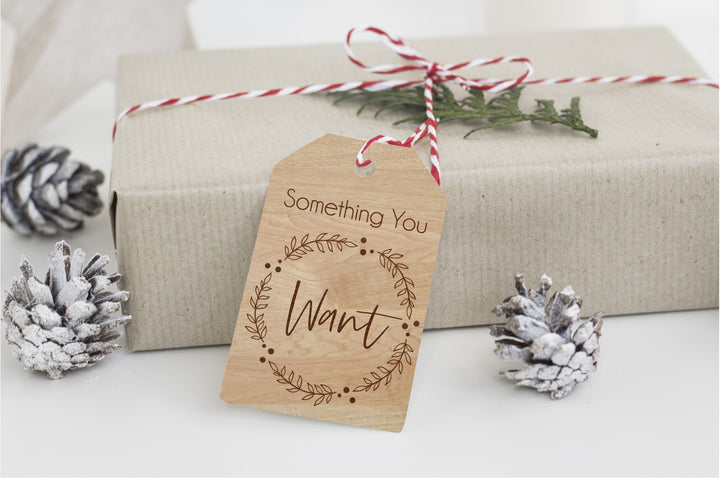 Something You Want, Need, Wear, Read Gift Tags - Aston Blue