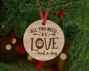 Dog Ornament - Aston Blue