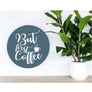 But First Coffee Pallet Sign