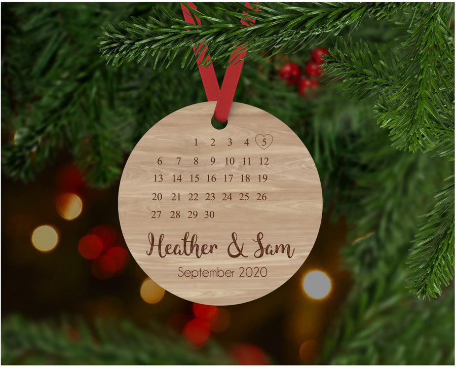 Personalised Anniversary Ornament SKU 78