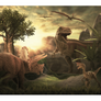 Dinosaur Edible Icing Image