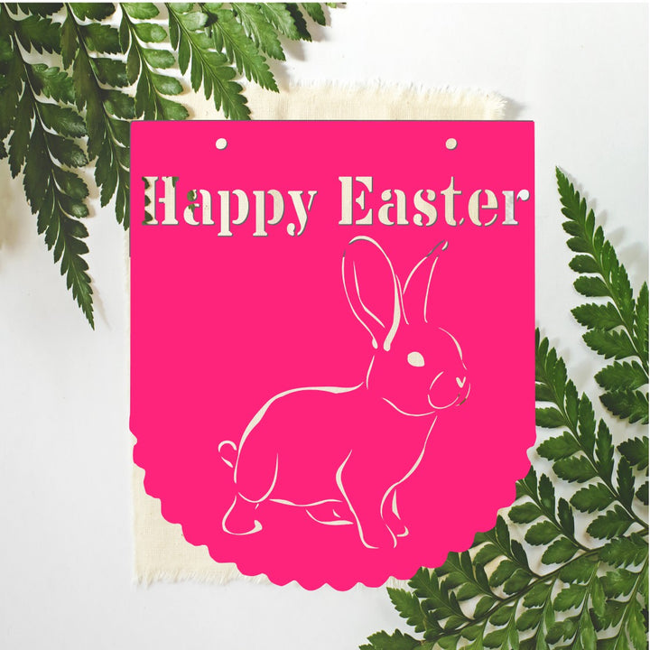 Happy Easter Sign - Aston Blue