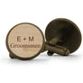 Personalised Cufflinks - Aston Blue