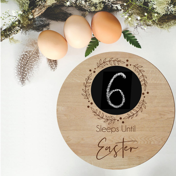 Easter Count Down Board - Aston Blue