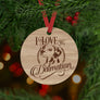 Dalmation Dog Ornament - Aston Blue