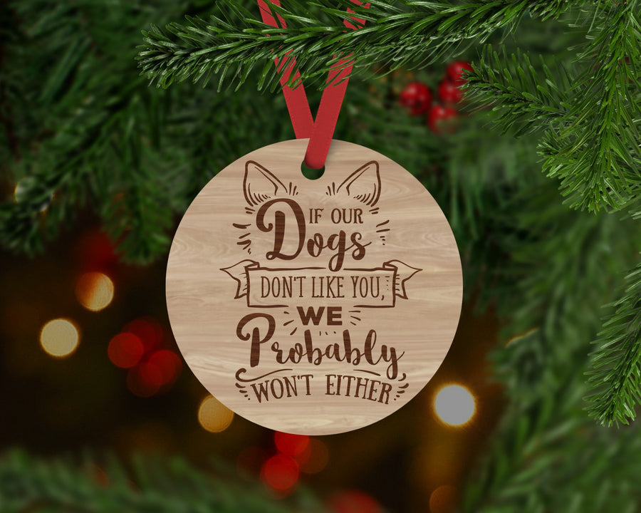 Dog Ornament - Aston Blue