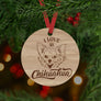 Chihuahua Dog Ornament - Aston Blue