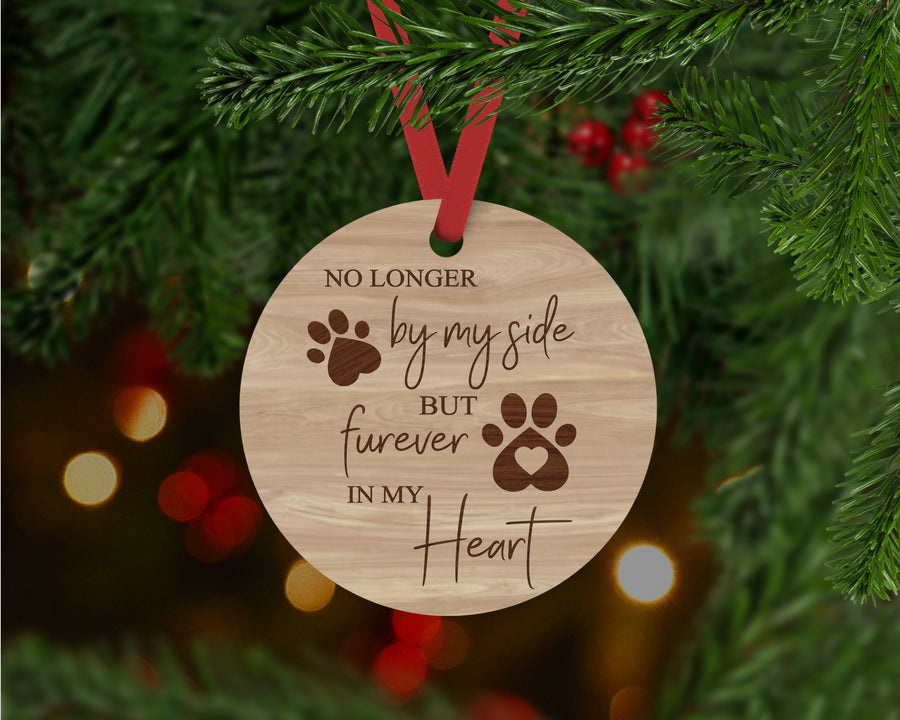 Dog Memorial Ornament - Aston Blue