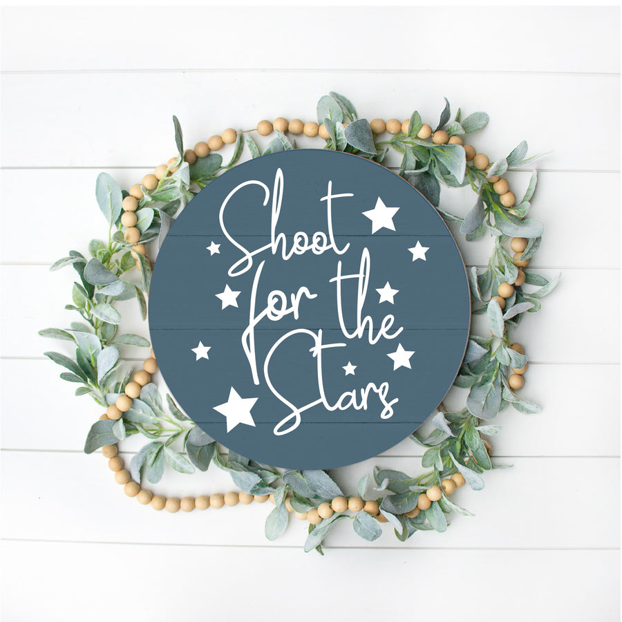 Shoot for the stars Pallet Sign