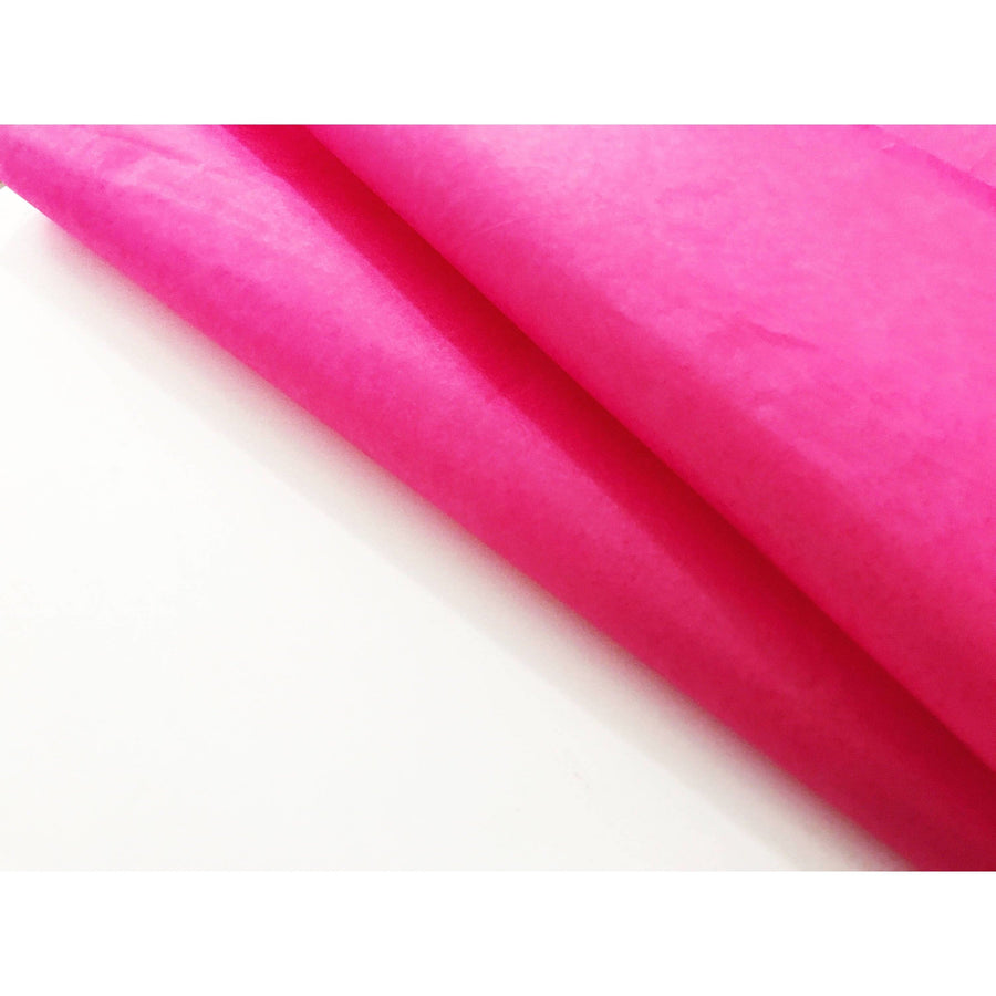 Bright Pink Tissue Paper Sheets - Aston Blue