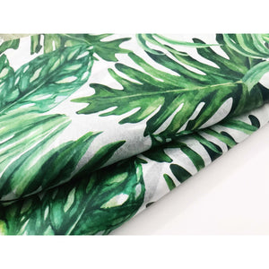 Tropical Leaf Tissue Paper Sheets - Aston Blue
