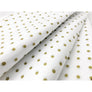 Metallic Gold Dot Tissue Paper Sheets - Aston Blue