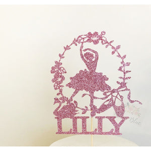 Ballerina Acrylic Topper - Aston Blue