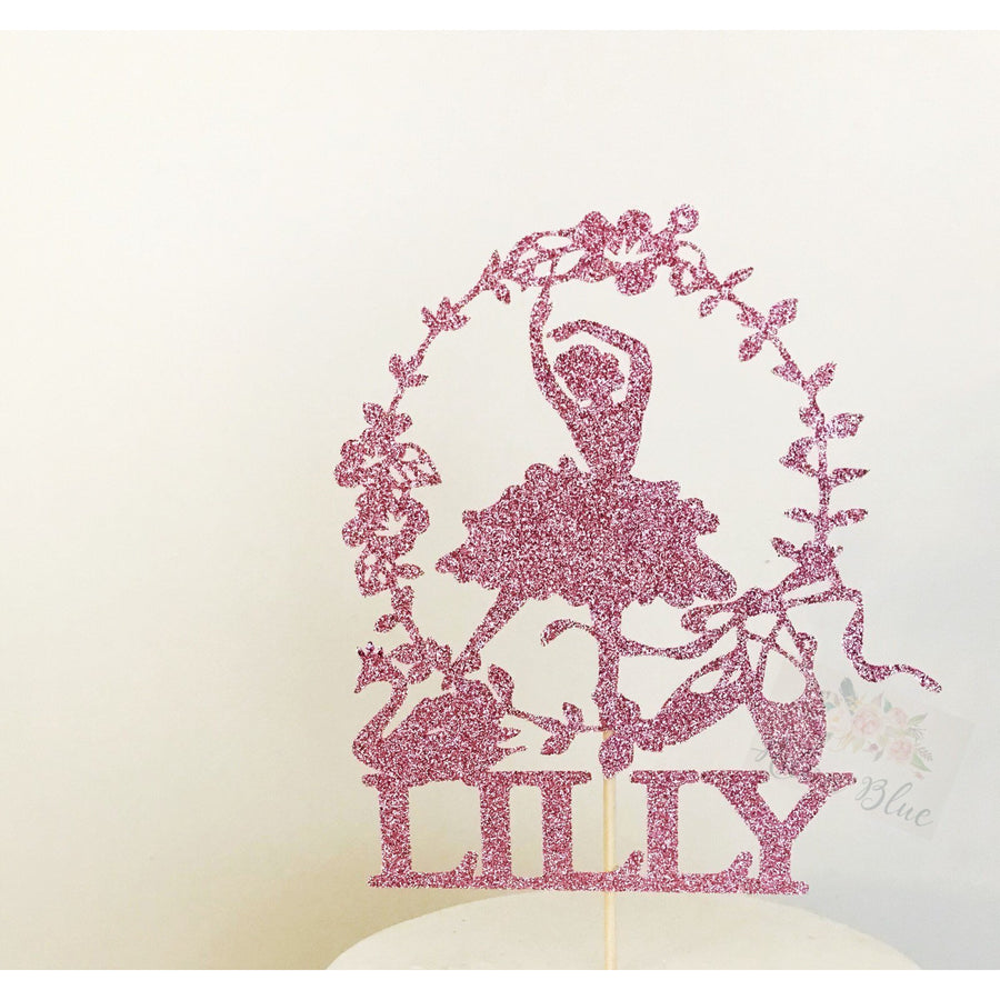 Ballerina Acrylic Topper - Aston Blue