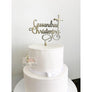 Christening Cake Topper - Aston Blue