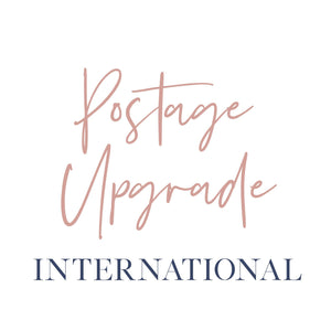 Standard International Shipping to Express international shipping - Aston Blue
