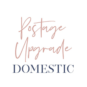 Express Shipping UPGRADE- Standard to Express - Aston Blue
