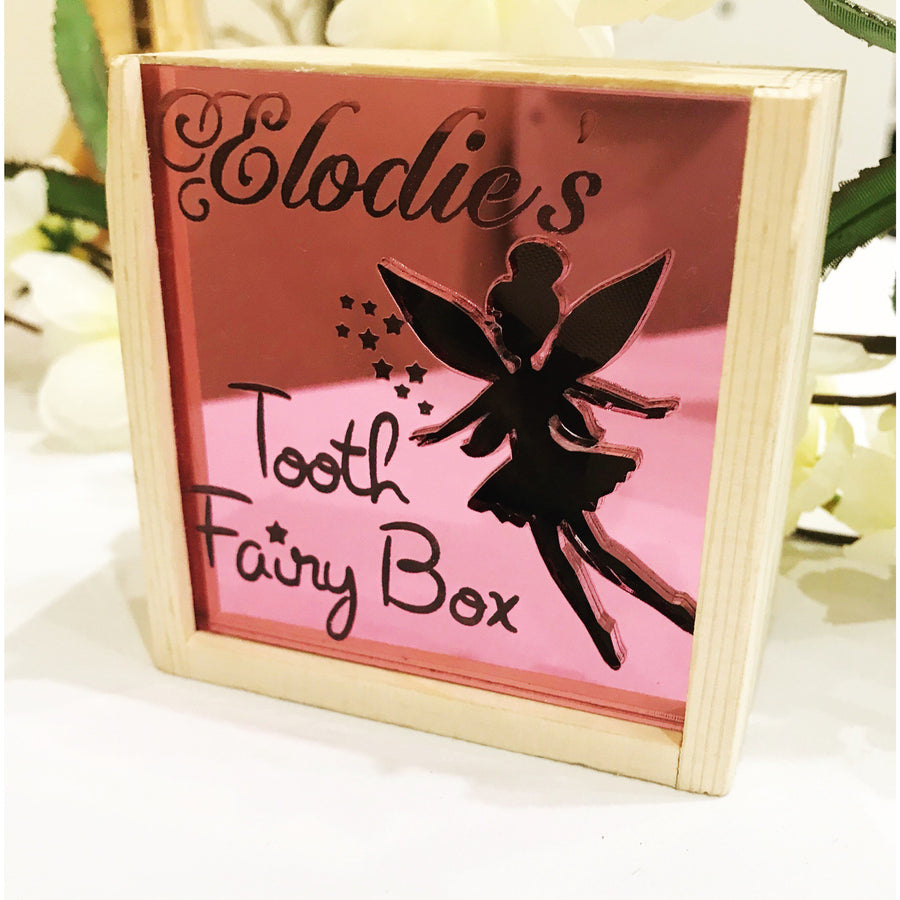 Personalised Tooth Fairy Box - Aston Blue