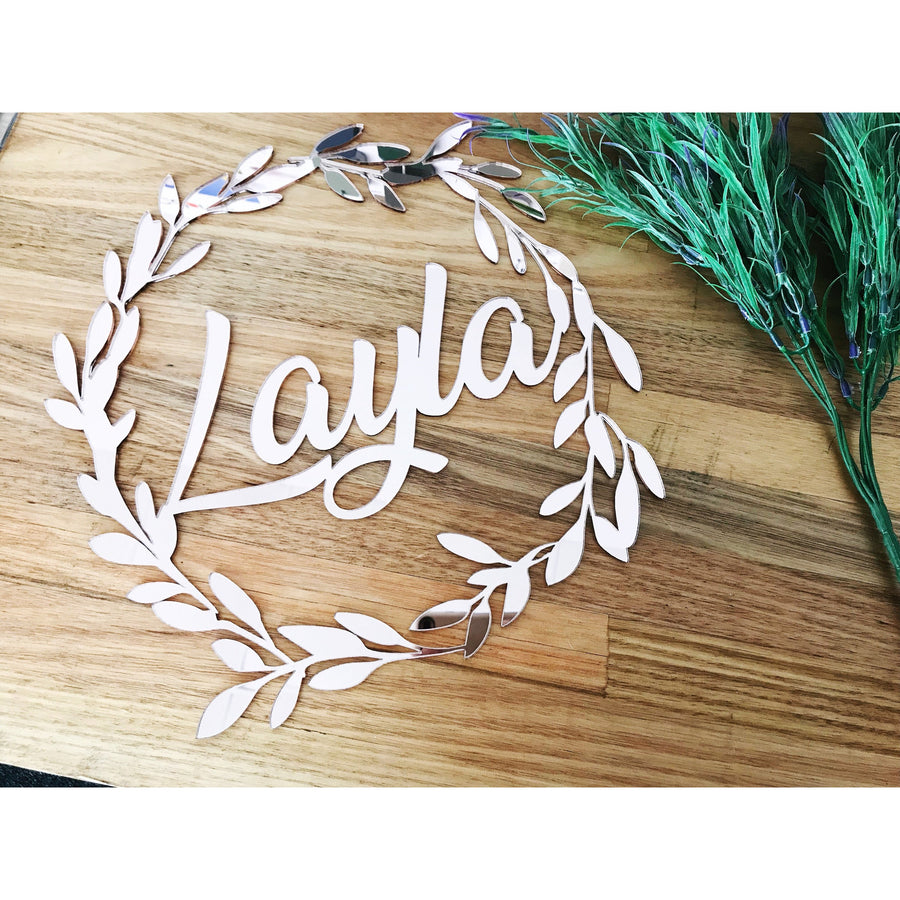 Name Plaque - Aston Blue