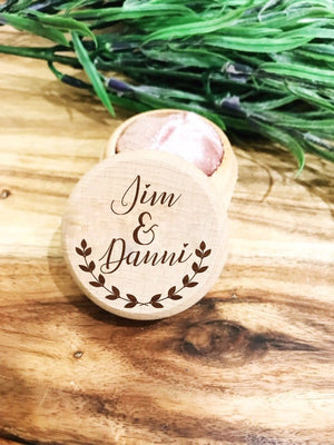 Personalised Ring Box - Aston Blue
