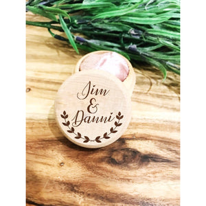 Personalised Ring Box - Aston Blue