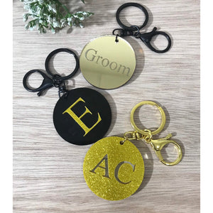 Personalised Key Ring - Aston Blue