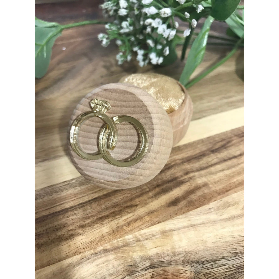 Personalised Ring Box - Aston Blue