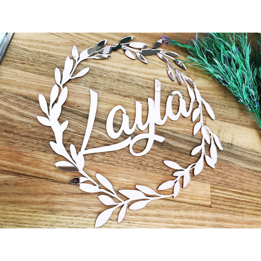 Name Plaque - Aston Blue