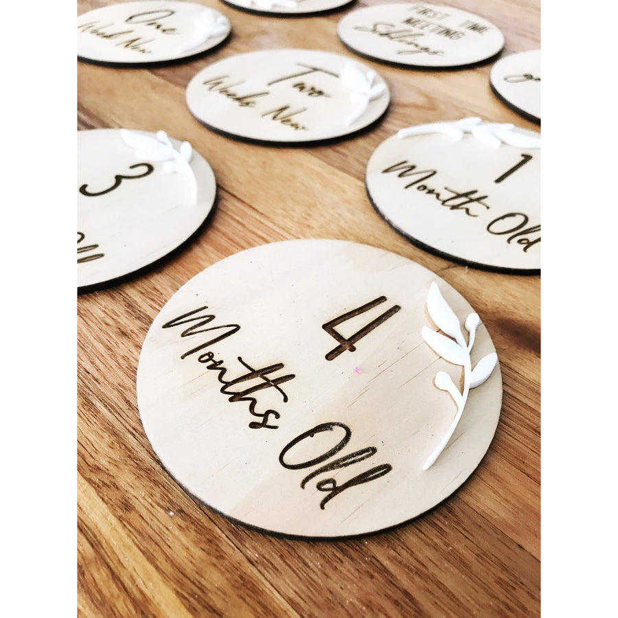 Milestone Plaques - Aston Blue