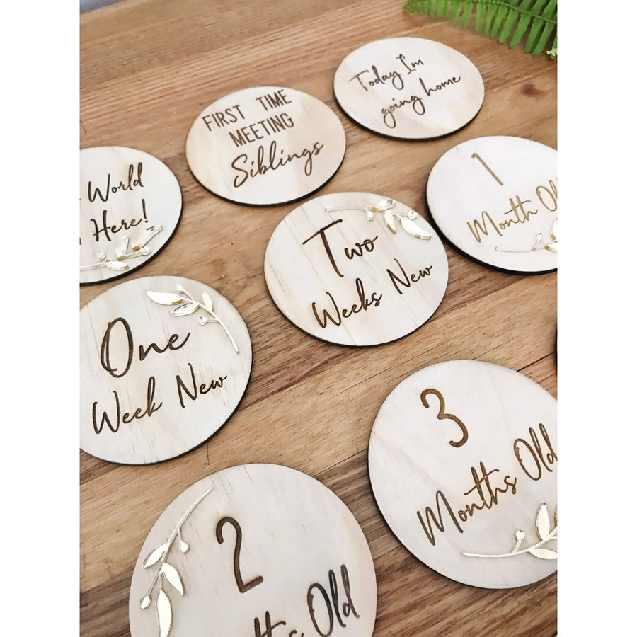 Milestone Plaques - Aston Blue