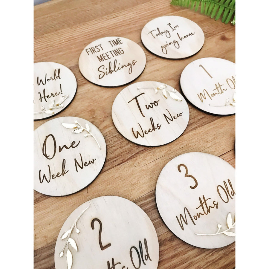 Milestone Plaques - Aston Blue