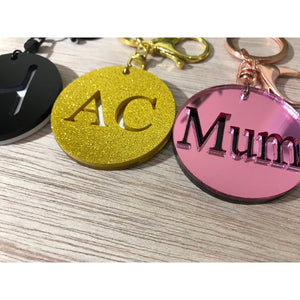 Personalised Key Ring - Aston Blue