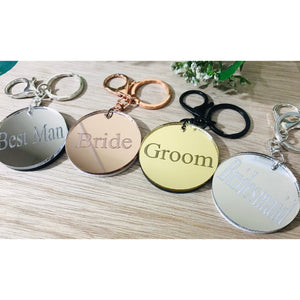 Bride Key Ring - Aston Blue