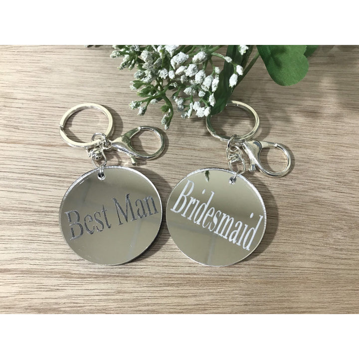 Bridesmaid Key Ring - Aston Blue