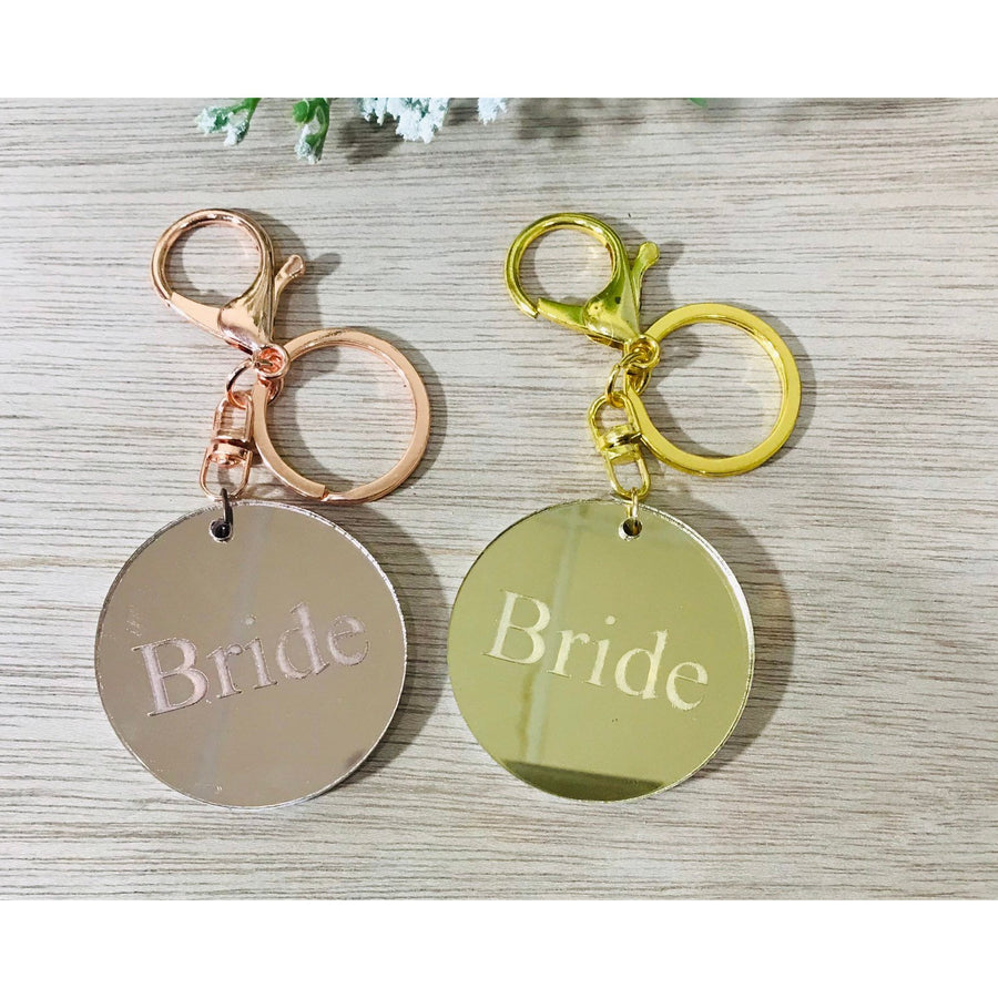 Bride Key Ring - Aston Blue