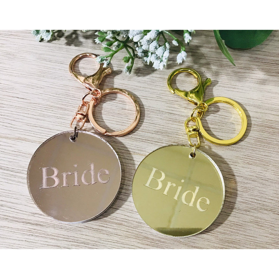 Bride Key Ring - Aston Blue