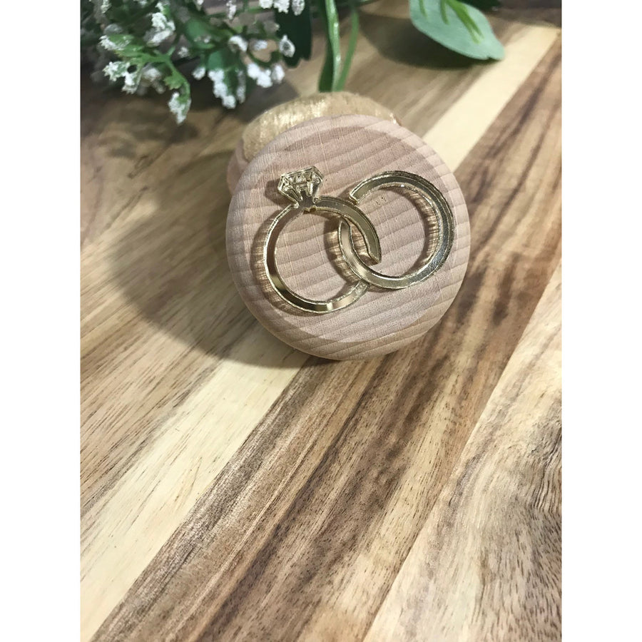 Personalised Ring Box - Aston Blue
