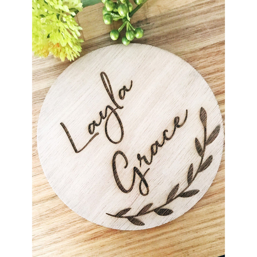 Name Plaque - Aston Blue