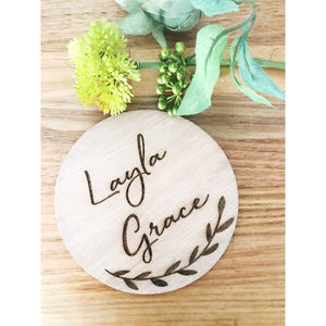 Name Plaque - Aston Blue