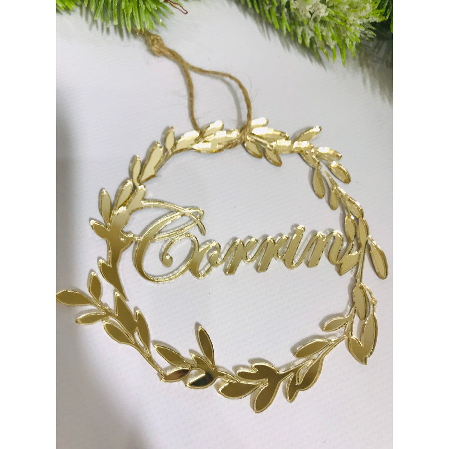 Personalised Christmas Bauble - Aston Blue