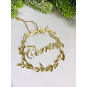 Personalised Christmas Bauble - Aston Blue