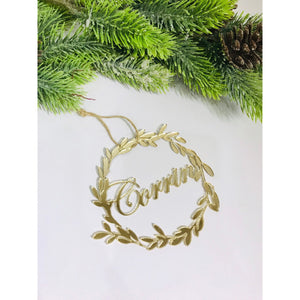 Personalised Christmas Bauble - Aston Blue