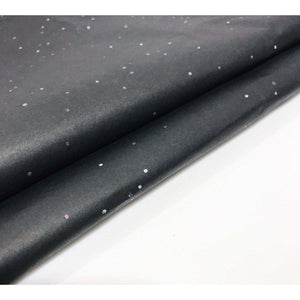 Black Glitter Tissue Paper Sheets - Aston Blue