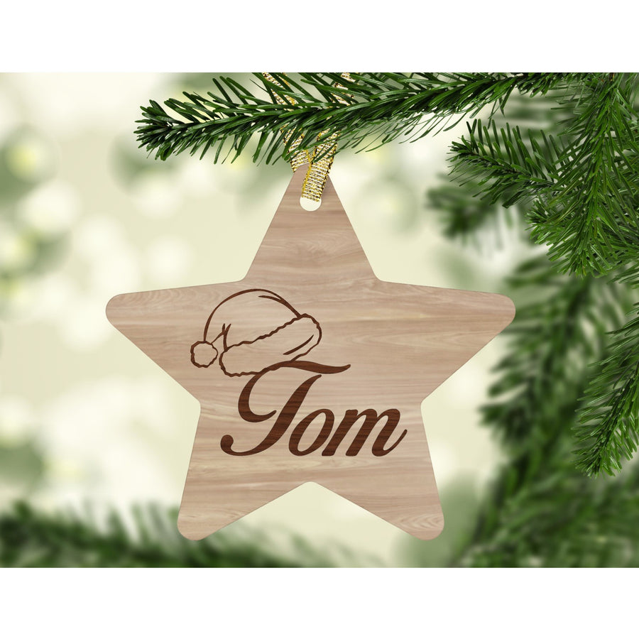 Personalised Christmas Bauble - Aston Blue