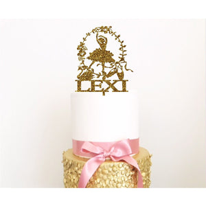 Ballerina Acrylic Topper - Aston Blue