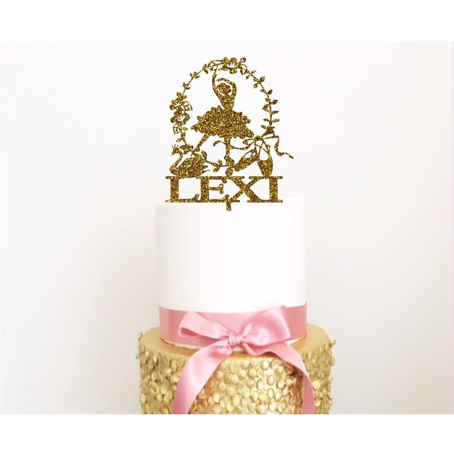 Ballerina Acrylic Topper - Aston Blue