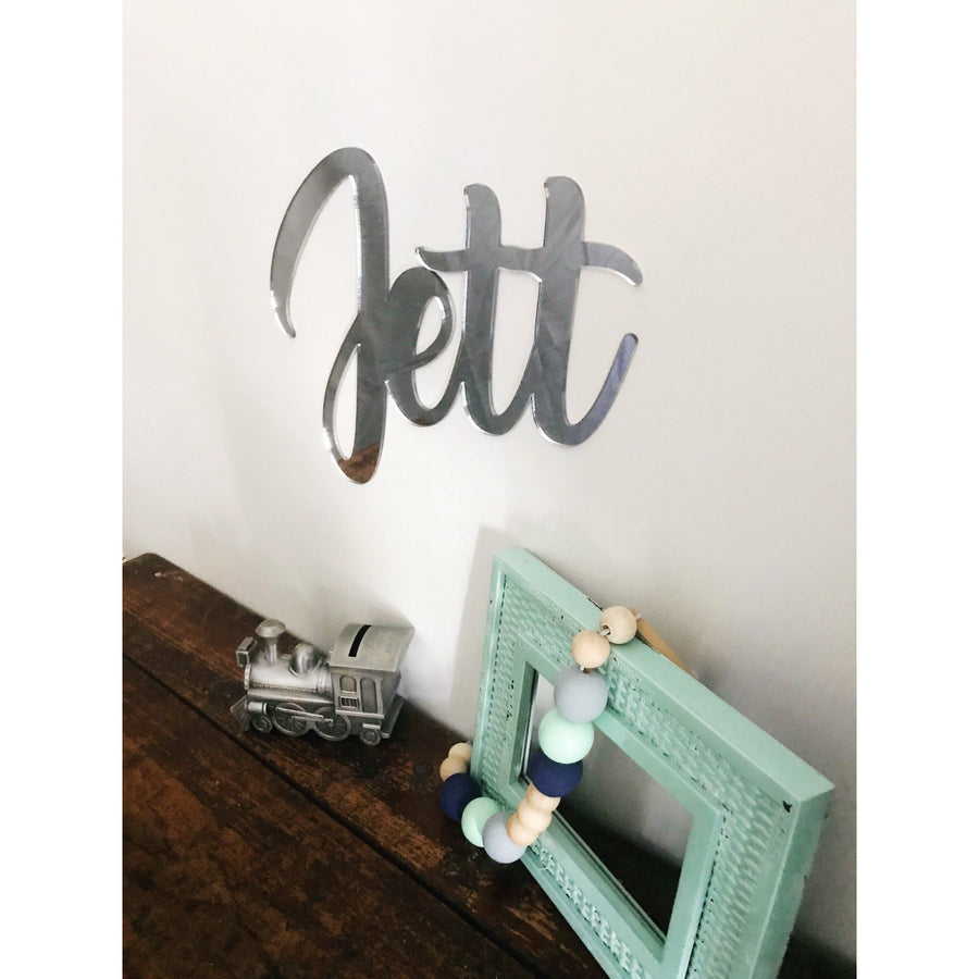 Name Plaque - Aston Blue