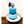 Personalised Cowboy Acrylic Cake Topper - Aston Blue