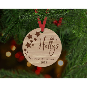 My First Christmas Ornament - Aston Blue