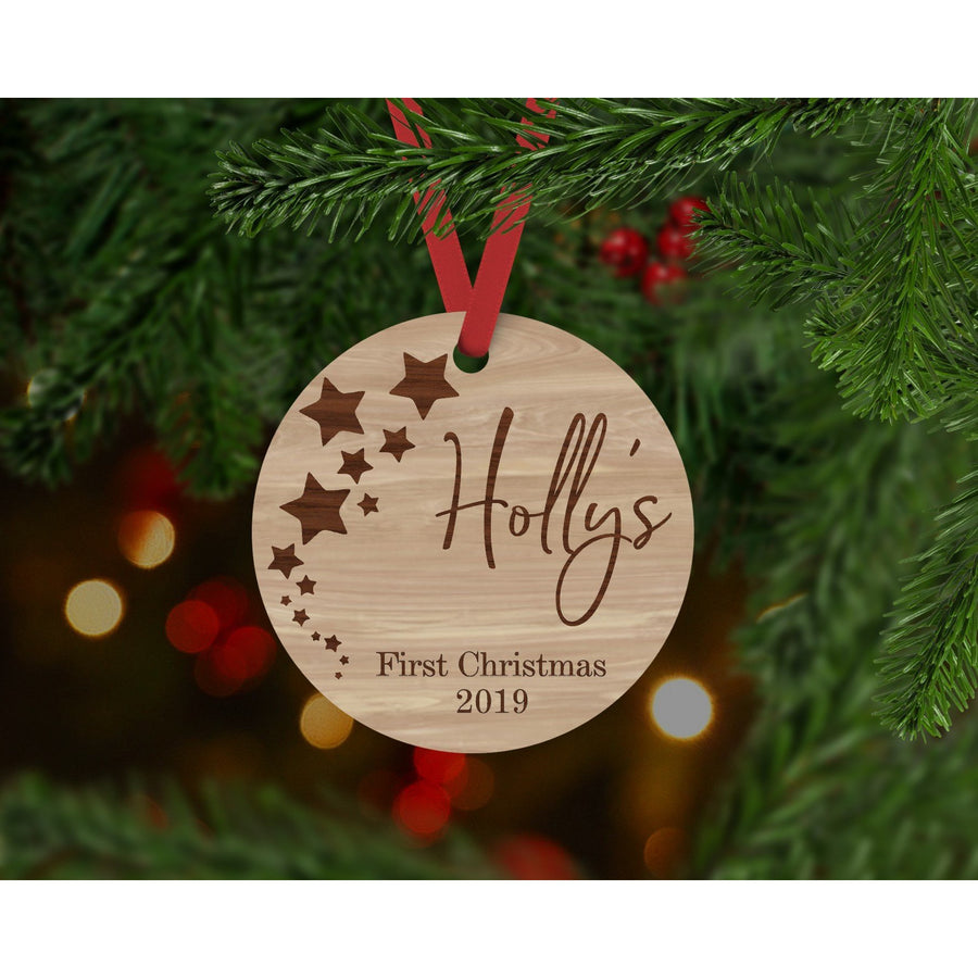 My First Christmas Ornament - Aston Blue